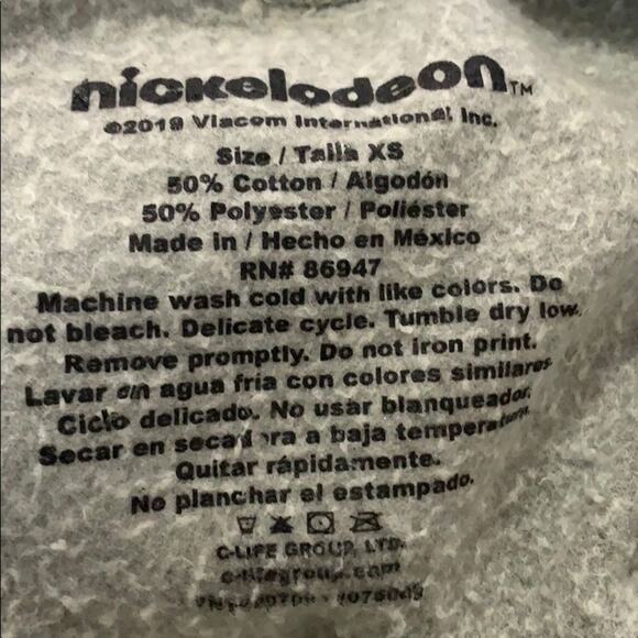 NICKELODEON RUGRAT GRAPHIC SWEATER SIZE XS‎ - Picture 5 of 5